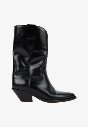 Isabel Marant, Bottines de cowboy / motard - black