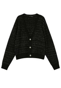 Mango Chaqueta de punto - black