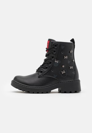 DISNEY CASEY GIRL - Stivaletti stringati - black