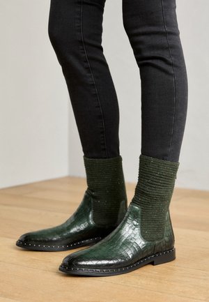 SUSAN 69 - Kotníkové boty - dark forest/pine/tan/black