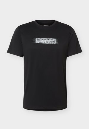 The North Face, 24/7 SEED GRAPHIC - Αθλητικό μπλουζάκι - black