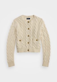 SWEATER CARDIGAN - Chaqueta de punto - authentic cream