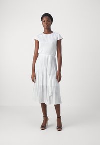 DKNY PLEATED DRESS - Koktailové šaty/večierkové šaty - vapor blue