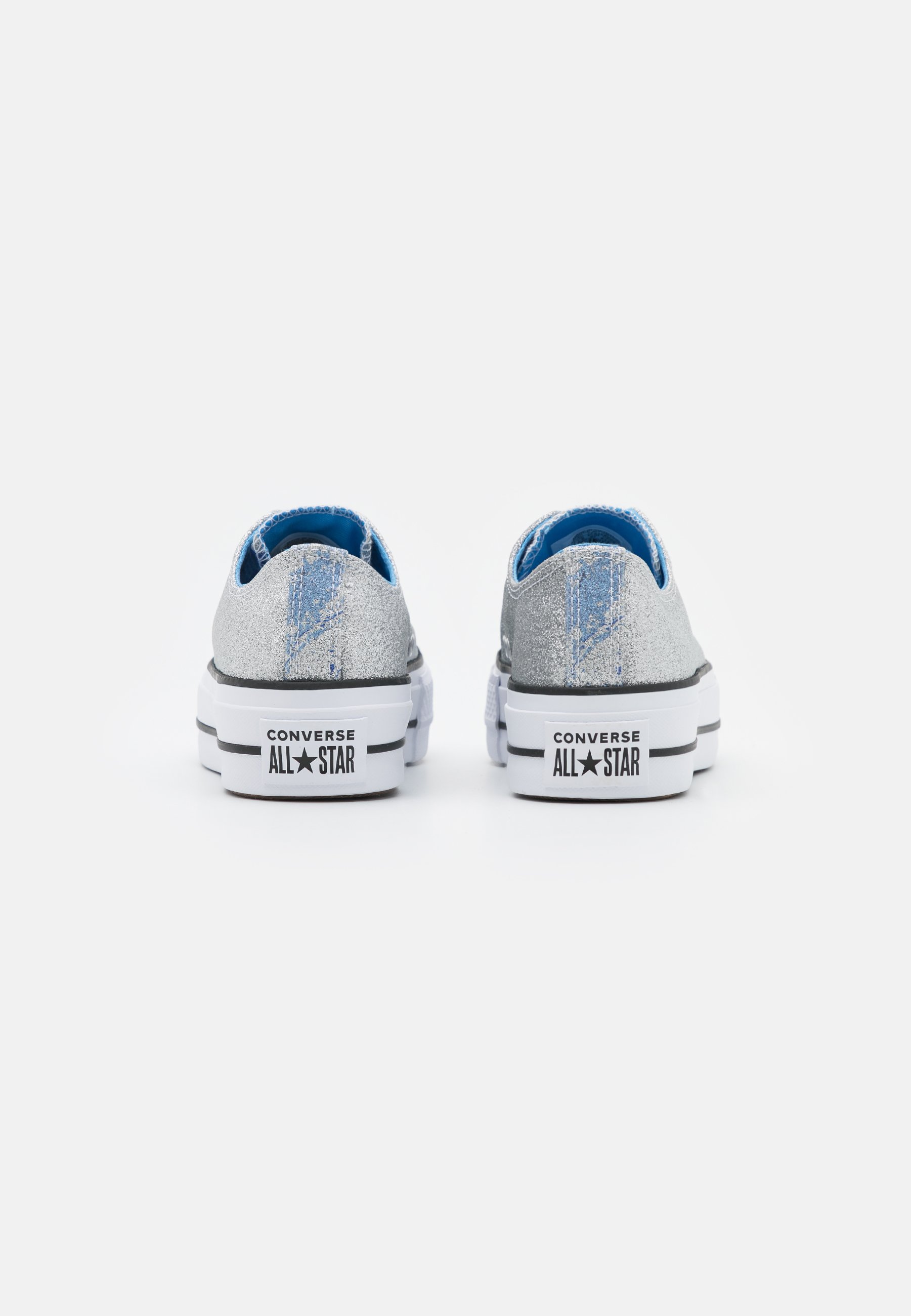 shiny blue converse