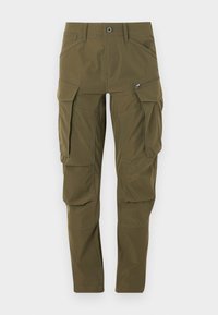 ROVIC ZIP REGULAR TAPERED - Armijas stila bikses - shadow olive
