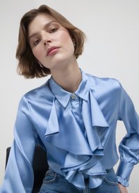 Calliope Hemdbluse - celeste