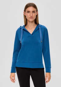 s.Oliver BLACK LABEL Kapuzenpullover - dunkelblau