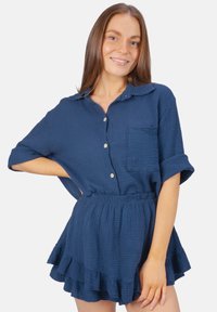 Seasons of April LORENA HOSENROCK MUSSELIN - Short - dunkelblau