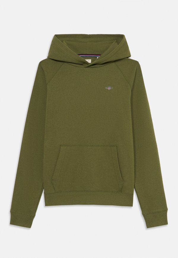 SHIELD HOODIE UNISEX - Sweatshirt - washed olive