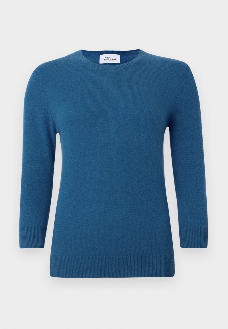 Just Cashmere Trui blauw