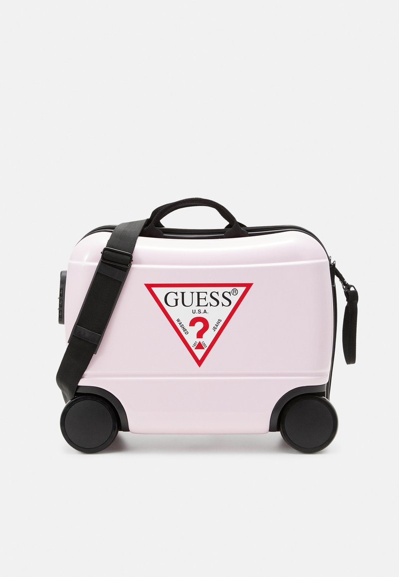 Guess CORE - Kovček na kolesih - ballet pink