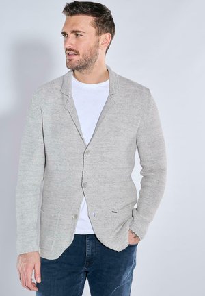 Strickjacke - silbergrau