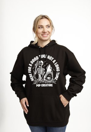 Hoodie - jet black
