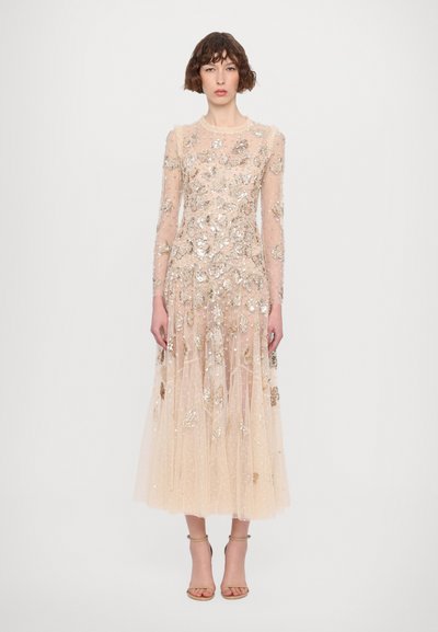 Needle & Thread PAPILLON ANKLE GOWN - Gallakjole - parchment