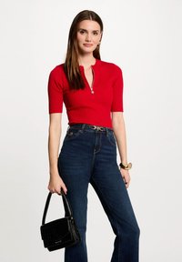 Morgan T-shirt basic - rouge