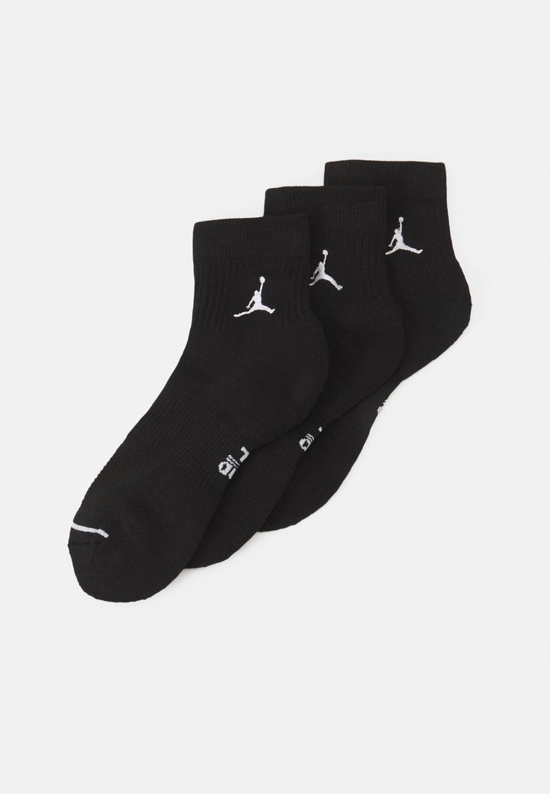 Jordan - EVERYDAY ANKLE 3 PACK - Chaussettes de sport - black/white, Agrandir