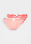 WOMEN 2 PACK - Cuecas - coral combo