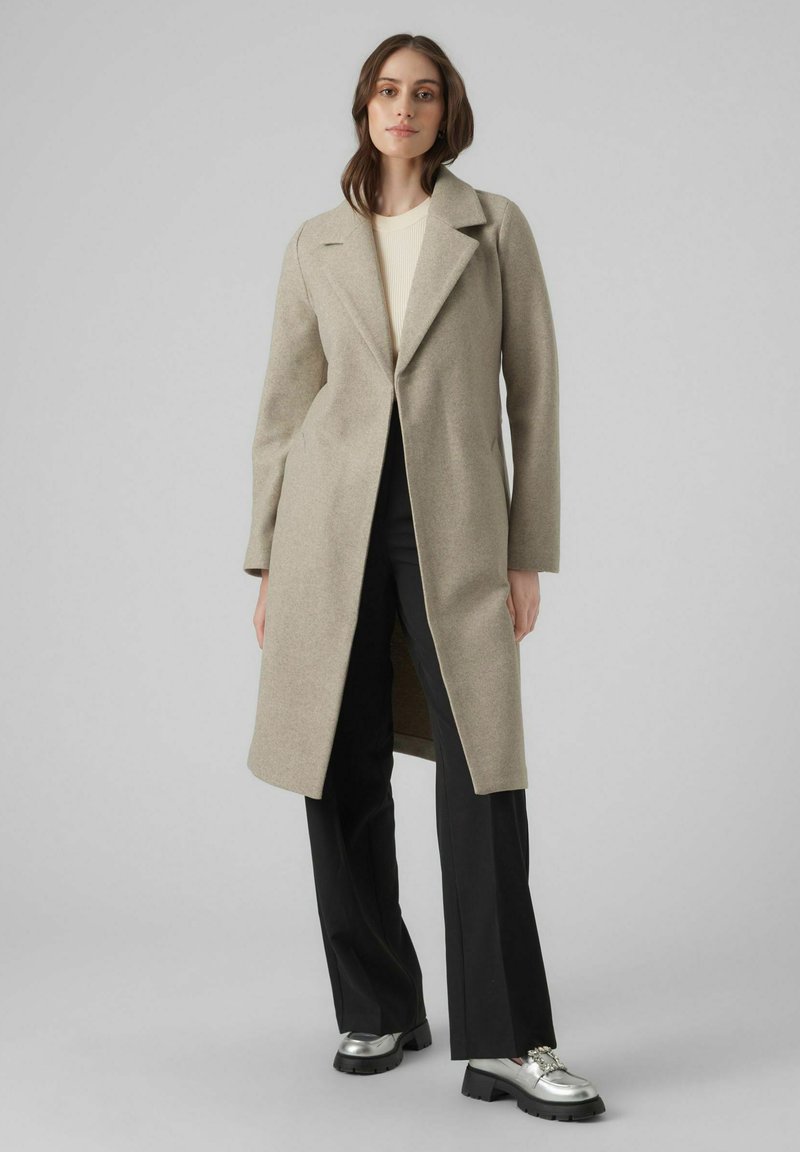 Vero Moda - VMFORTUNEAYA SS23  NOOS - Classic coat - silver mink, Enlarge