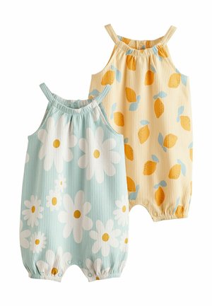 2 PACK REGULAR FIT - Overall / Jumpsuit - blue yellow lemon