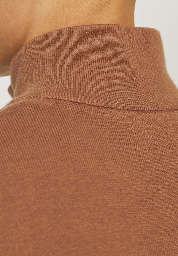 JJEEMIL HALF ZIP - Jumper - mocha bisque2
