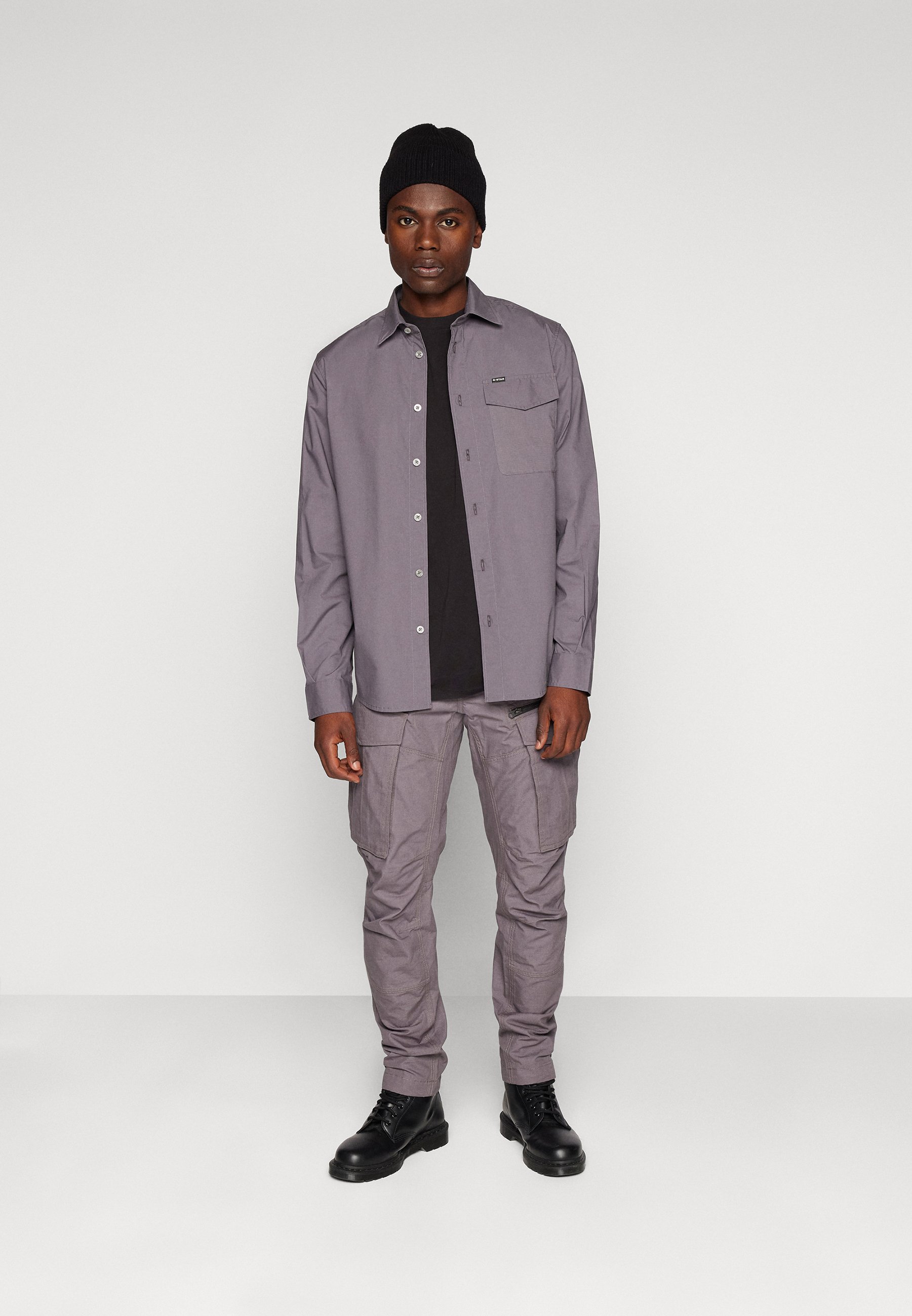 G-STAR RAW Rine Regular Shirt Camicia Con Bottoni Uomo