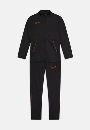 ACADEMY TRACKSUIT SET - Chándal - dark smoke grey/dark russet