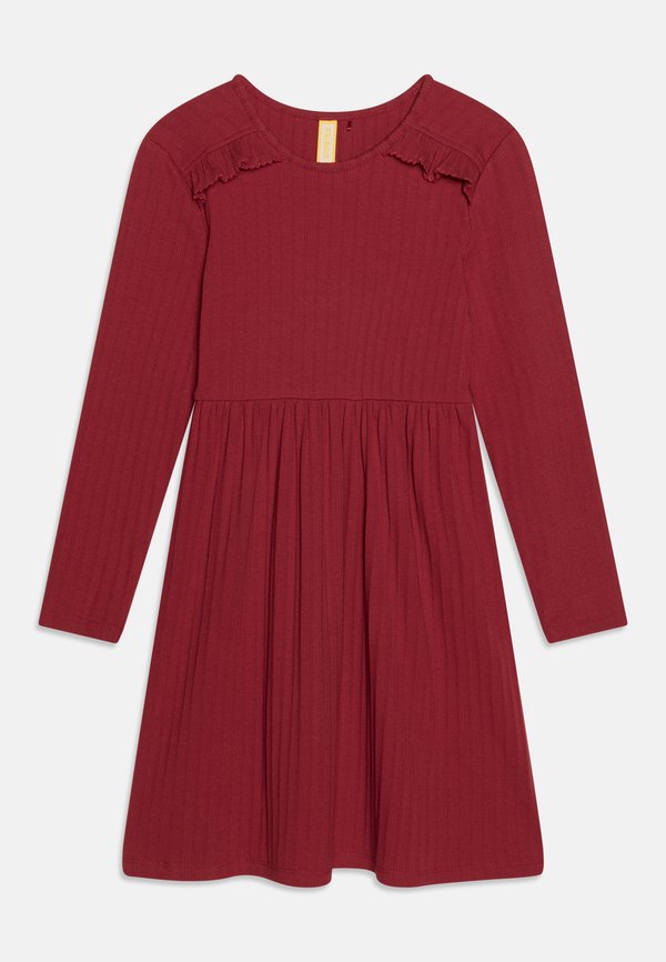 Strickkleid - bordeaux