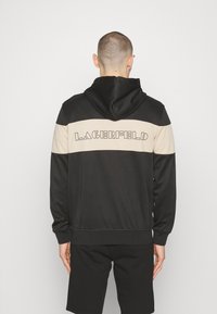 KARL LAGERFELD Sudadera con cremallera - black