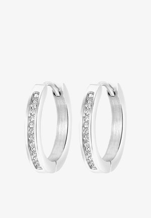 Lucardi Earrings - silver-coloured