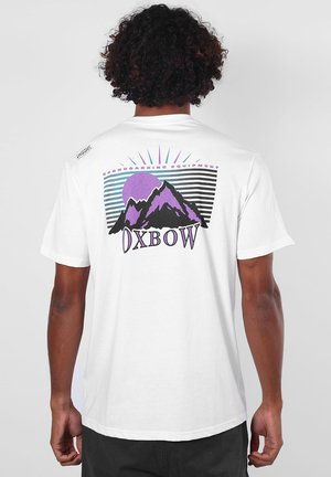 Oxbow, SUMMIT - T-shirt imprimé - white
