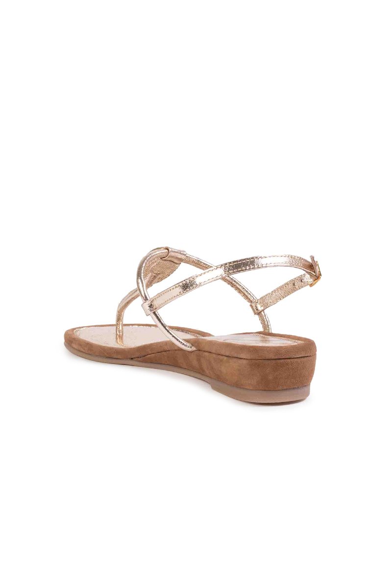 Damen Sneaker | CUPLÉ Zehentrenner gold/goldfarben - TH24476 Damen Sneaker | CUPLÉ Zehentrenner gold/goldfarben - TH24476