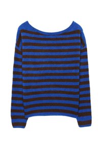 SOFT-TOUCH BOAT NECK SWEATER - Pulover - dark blue