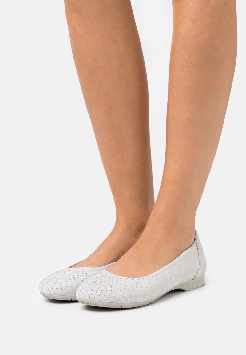 Jana Ballet pumps light grey/grey Zalando.ie