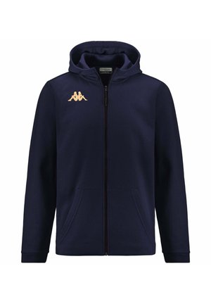 Felpa con zip - blue marine