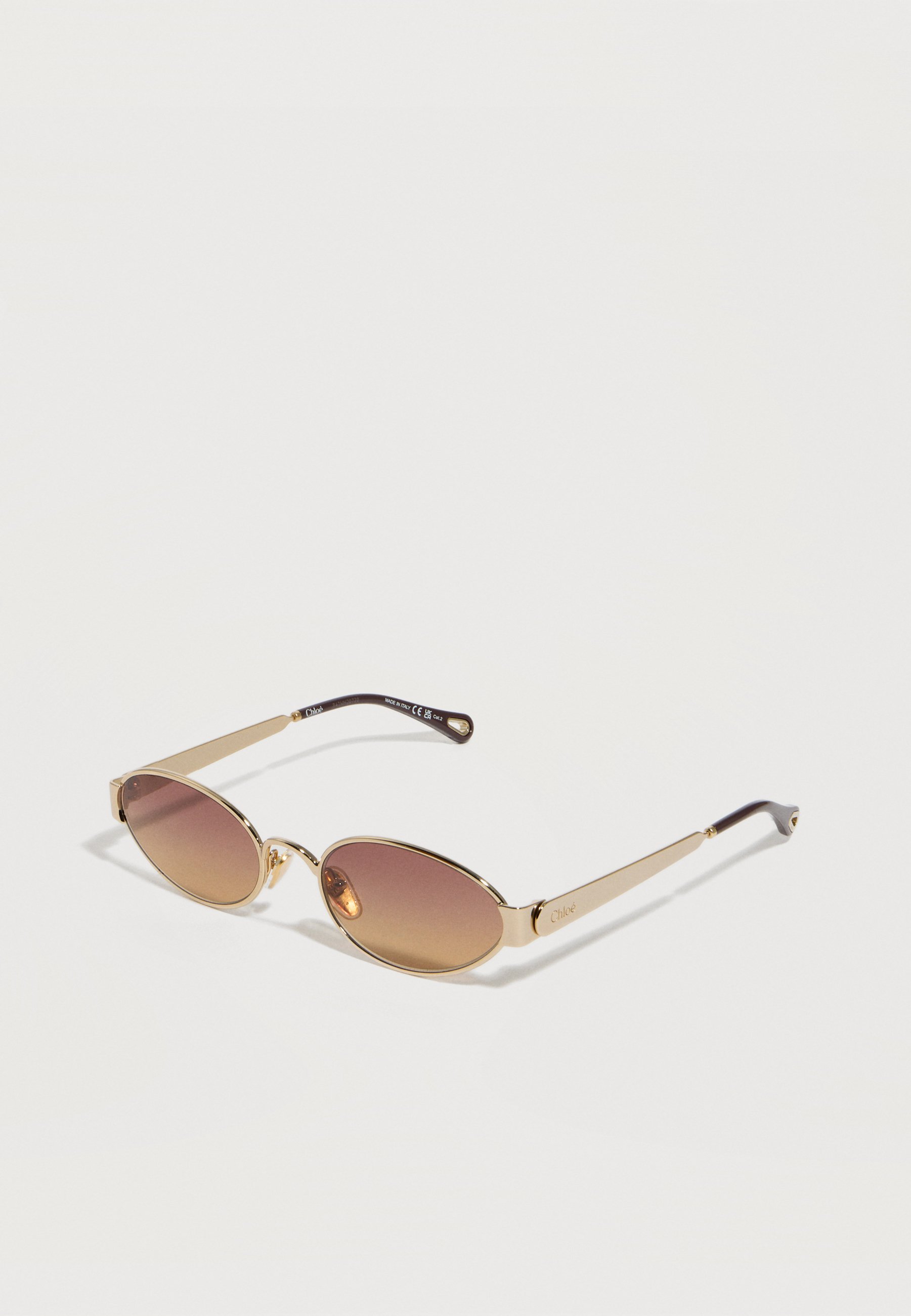 CHLOÉ Sunglasses - gold-coloured/brown/brown - Zalando.ie