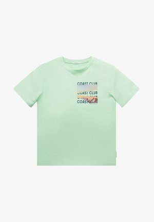 MIT FOTOPRINT - T-Shirt print - soft neo green