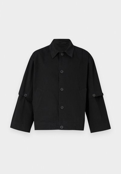 Henrik Vibskov BUTTON JACKET UNISEX - Suvejakk - black