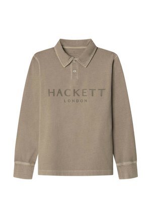 Langærmet T-shirt - malt beige