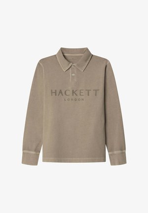 Hackett London Langarmshirt - malt beige