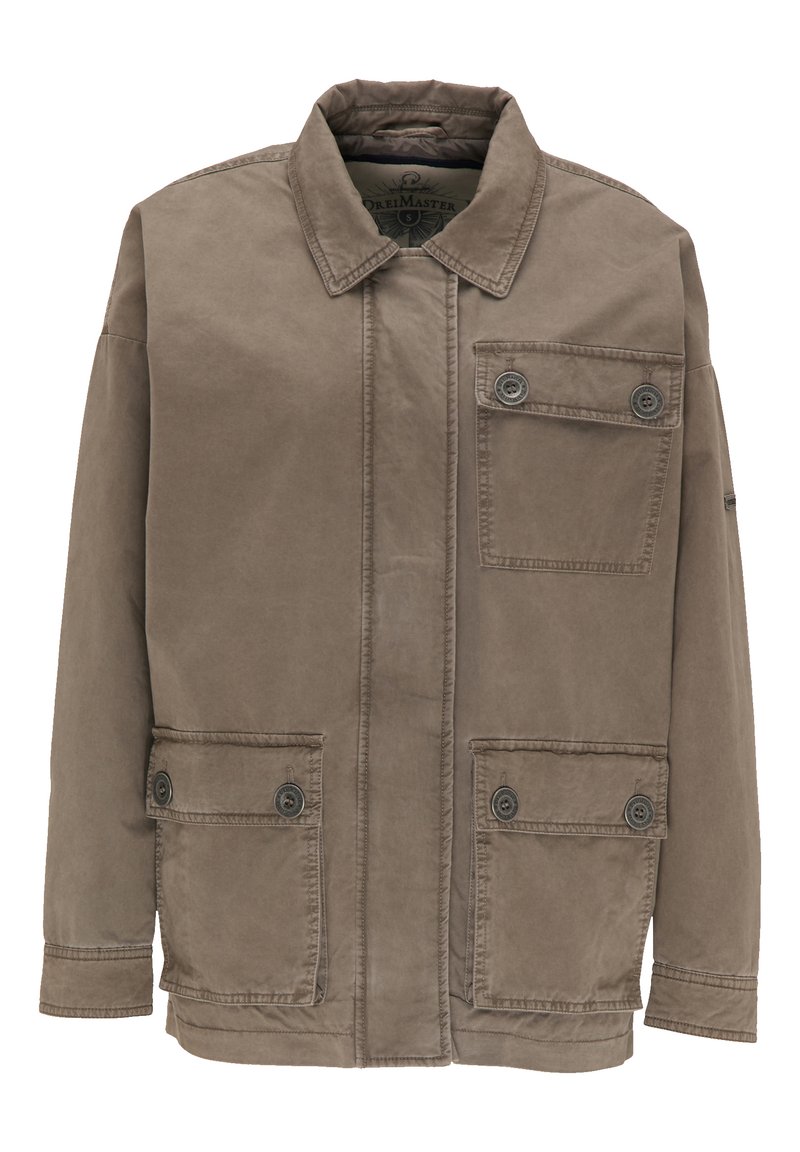 dreimaster Lichte jas beige