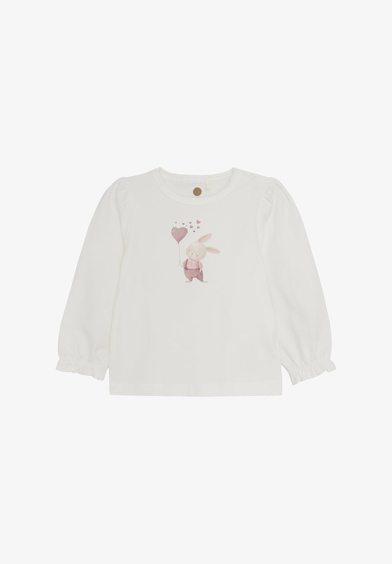 EN FANT Langarmshirt - egret
