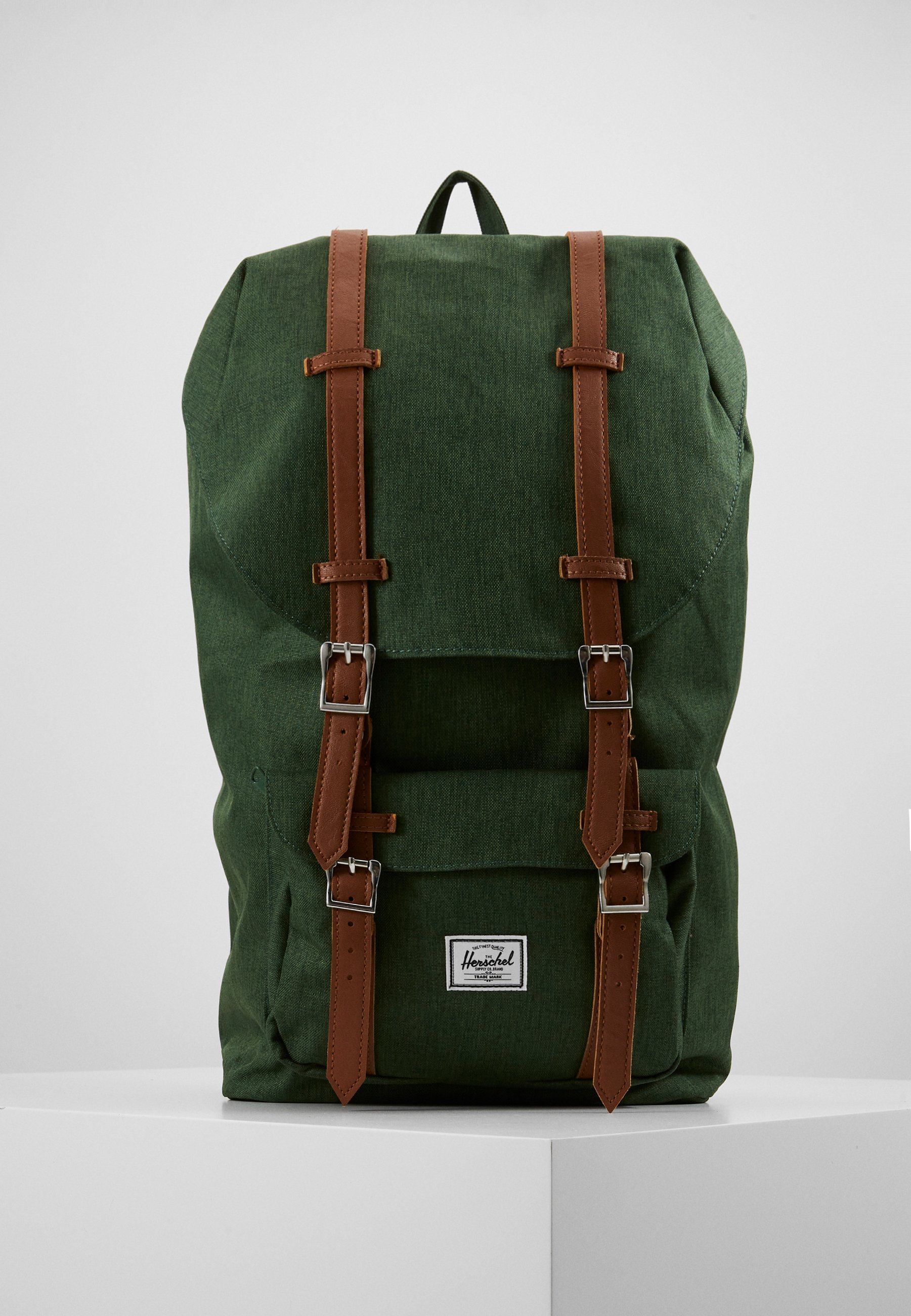 herschel little america crosshatch black