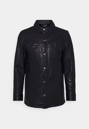 CARTER - Giacca di pelle - black