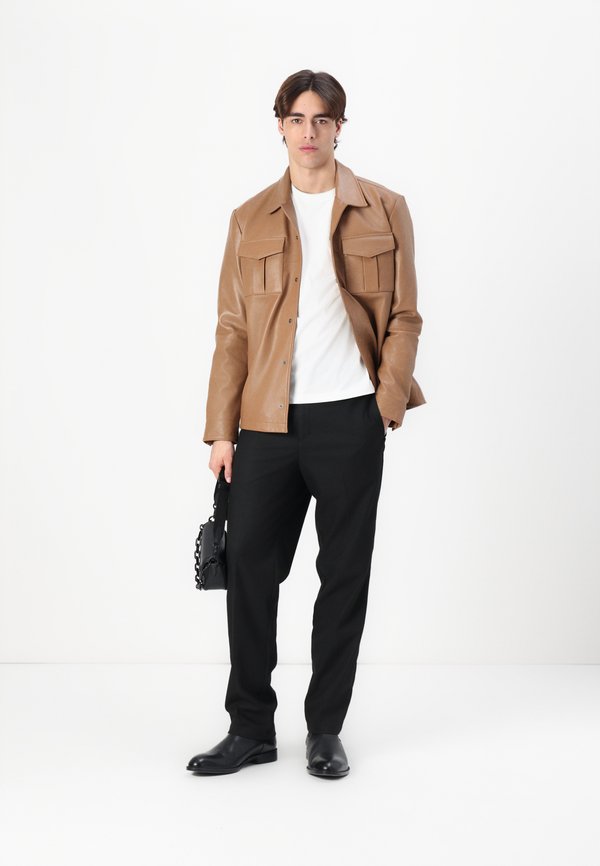 SKINS RELLO JACKET - Leather jacket - sand4