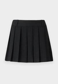 PLEATED MINI SKIRT - Kratke hlače - true black