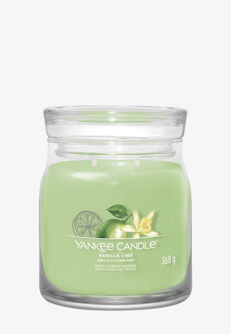 Yankee Candle SIGNATURE MEDIUM JAR VANILLA LIME Duftkerze Green yankee-candle-signature-medium-jar-vanilla-lime-duftkerze-green