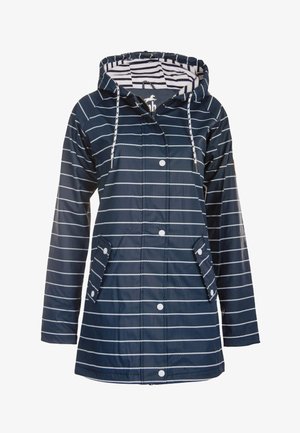 Parka - blau weiß