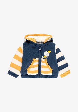 Sweater met rits - indigo