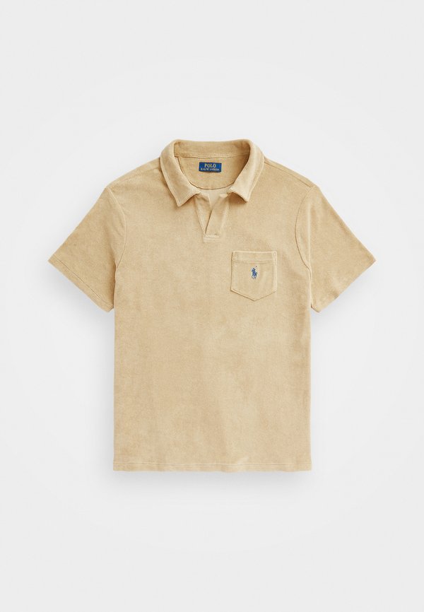 CUSTOM FIT TERRY POLO SHIRT - Polo shirt - coastal beige4
