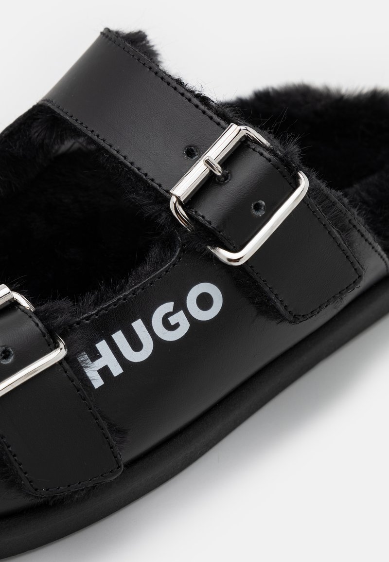 Damen Sneaker | HUGO JUMBLE BUCKLES Pantolette flach black/schwarz - XG76134 Damen Sneaker | HUGO JUMBLE BUCKLES Pantolette flach black/schwarz - XG76134